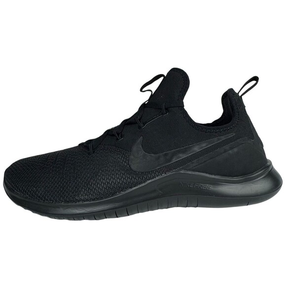 Nike Free TR 8 Womens Size 12 Triple Black Sneakers Running Gym Cross Training - Picture 1 of 9